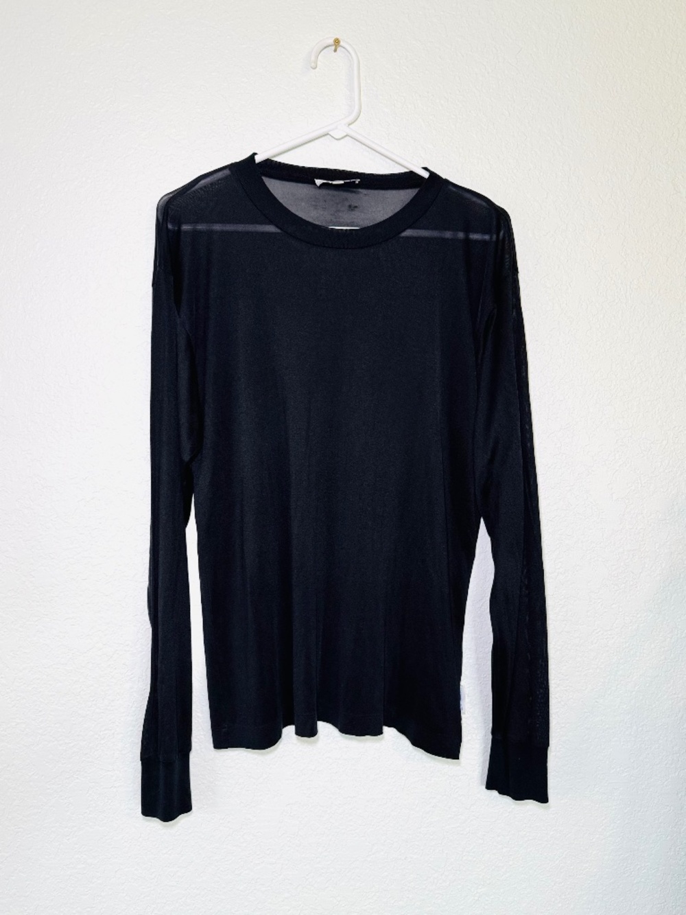 Thermasilk 100% Silk Base Layer Thermal Shirt Black Mens XXL Lightweight Vintage